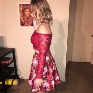 Two Piece Formal Dress